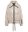 Moncler Genius Womens Pastel Pink X 3 Moncler Grenoble Chambairy Printed Shell-down Jacket M In White