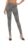 Spanx Slim Built In Contoured Power Waistband Jegging In Snake Print-multi In Snakeskin