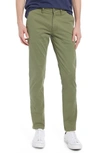 Nn07 Marco 1400 Slim Fit Chinos In 335 Olive Green