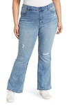 SEVEN7 HIGH RISE FLARE JEANS