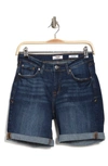 Kensie 7" Double Roll Cuff Shorts In Riverside