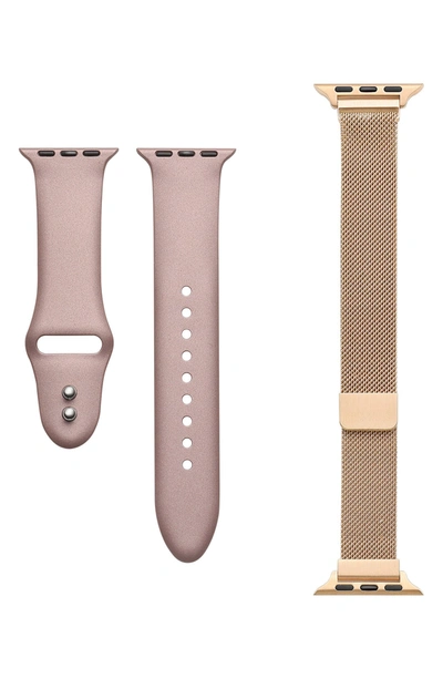 Posh Tech Apple Watch Band In Rose Gold