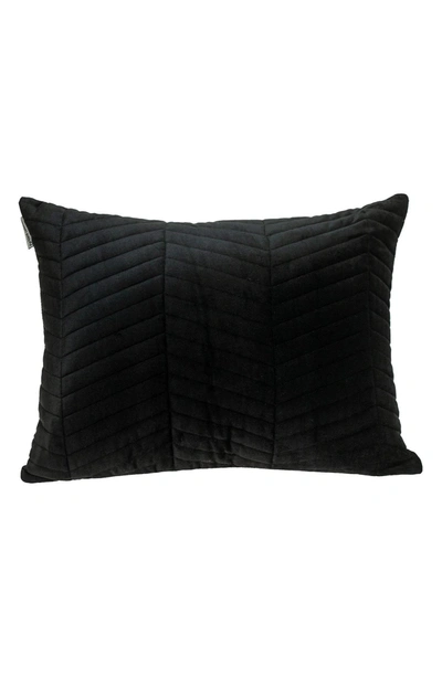 Parkland Collection Somin Throw Pillow In Black