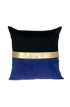 Parkland Collection Myra Throw Pillow In Blue