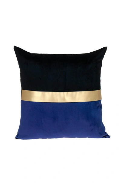 Parkland Collection Myra Throw Pillow In Blue