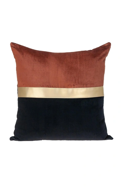 Parkland Collection Myra Throw Pillow In Black