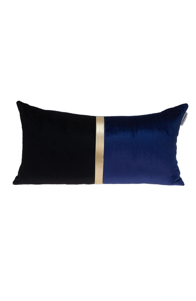Parkland Collection Myra Throw Pillow In Blue