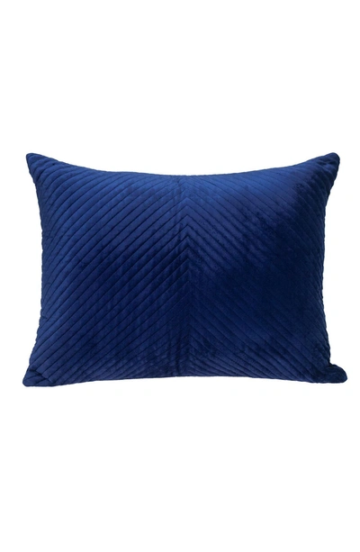 Parkland Collection Miki Throw Pillow In Blue
