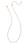 KENDRA SCOTT HAVEN HEART STRAND NECKLACE,N1708RSG