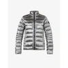 Canada Goose Womens Northstar White Silver C Cypress High-neck Shell-down Jacket L