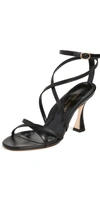 MARION PARKE LOTTIE STRAPPY SANDALS,MPARK30112