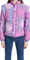 PISTOLA DENIM CALLISTA LONG SLEEVE PUFFER JACKET,PISTO30100