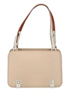 MISSONI WOMEN'S SHOULDER BAGS - MISSONI - IN PINK, WHITE LEATHER