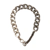 JW ANDERSON OVERSIZED CHAIN NECKLACE,JWA8GR7GMUL