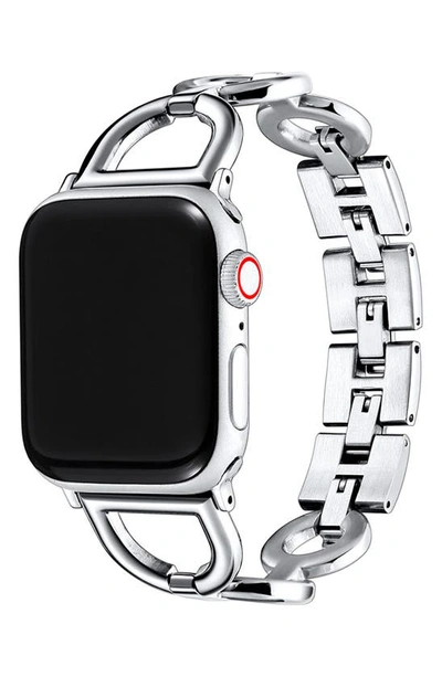 The Posh Tech Colette 20mm Apple Watch® Watchband In Silver