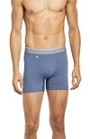 Mack Weldon Airknitx Performance Boxer Briefs In Indigo