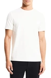 Theory Round-neck Short-sleeved T-shirt In Ivory