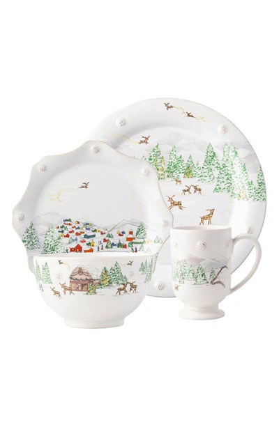 Juliska Berry & Thread North Pole 16-piece Dinnerware Set In Multi