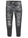 G-star Raw Men's 5620 3d Zip Knee Skinny Jeans In Light Aged Destroy