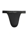 Calvin Klein 3-pack Microfiber Thong In Black Multi