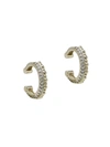 Anzie Women's Dew Drop 14k Yellow Gold & Diamond Ear Cuff