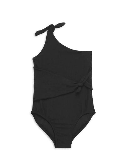 Little Peixoto Kids' Little Girl's & Girl's Tonie One-piece Swimsuit In Black Dash