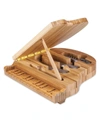 PICNIC TIME CHEESE BOARDS PIANO 4-PIECE CHEESE BOARD & TOOLS SET,400015285595