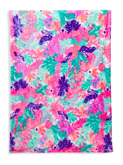 Lilly Pulitzer Floral Paradise Blanket