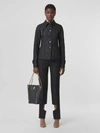 Burberry Quilted Thermoregulated Jacket In Black