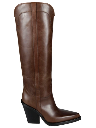Paris Texas El Dorado Knee-high Boots In Brown