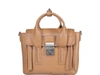 3.1 PHILLIP LIM / フィリップ リム 3.1 PHILLIP LIM PASHLI MINI SATCHEL BAG,AE22 0226CPO CA250 CAMEL