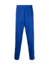Golden Goose Doro Logo Side-stripe Joggers In Bluette White