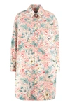 Moncler Genius 8 Moncler Palm Angels Pink Floral Dress In Pink