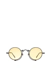 Matsuda Black & Orange 10601h Sunglasses In Matte Black