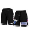 PRO STANDARD MEN'S KAWHI LEONARD BLACK LA CLIPPERS PLAYER SHORTS