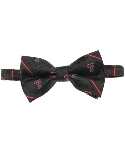 Eagles Wings Men's Black Texas Tech Red Raiders Oxford Bow Tie