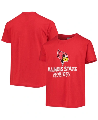 Two Feet Ahead Kids' Youth Red Illinois State Redbirds Team T-shirt