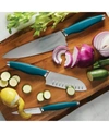 RACHAEL RAY CUTLERY JAPANESE STAINLESS STEEL CHEF'S KNIFE SET, 3 PIECE