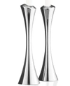 Nambe Aquila Candlesticks