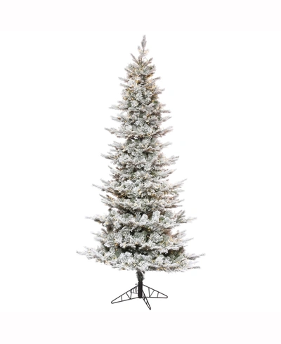 Vickerman 6.5' X 39" Flocked Kiana Artificial Christmas Tree