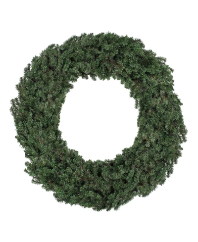 Northlight 6' Commercial Size Canadian Pine Artificial Christmas Wreath In Green