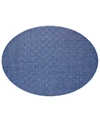 CHILEWICH BAY WEAVE OVAL TABLE MAT
