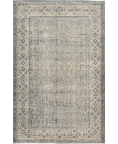 Bayshore Home Closeout!  Bellmere Bel1 5' X 8' Area Rug In Gray
