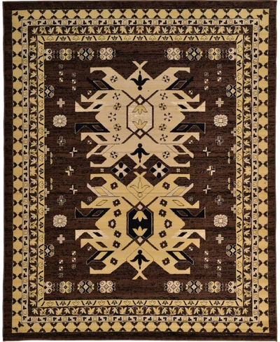 Bayshore Home Charvi Chr1 8' X 10' Area Rug In Brown