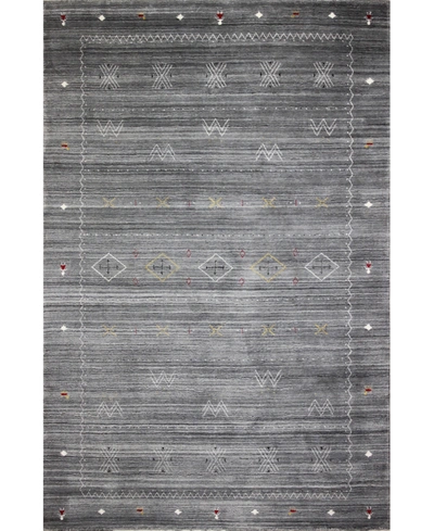 Bb Rugs Decor Bt106 5'6" X 8'6" Area Rug In Gray