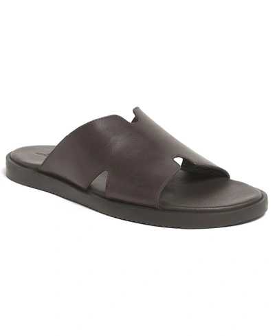 Anthony Veer Men's Marrkesh Comfort Slides In Brown