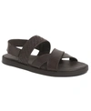 ANTHONY VEER MEN'S MUMBAI CROSS STRAP COMFORT SANDALS