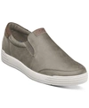 Nunn Bush Kore City Walk Mens Faux Leather Slip-on Oxfords In Gray