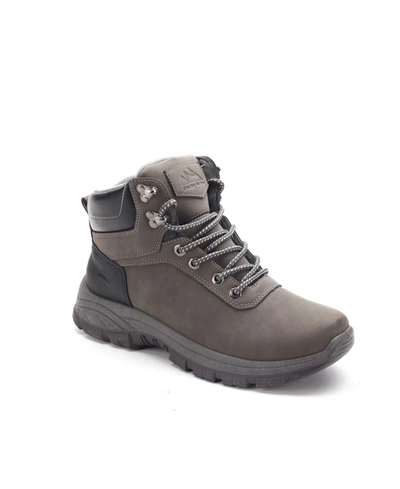 Polar Armor Men's All Function Utility Classic Work Boots In Gray