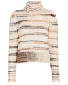 A.L.C SELINA SPACE DYE TURTLENECK SWEATER